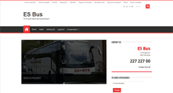 Desktop Screenshot of es-bus.dk
